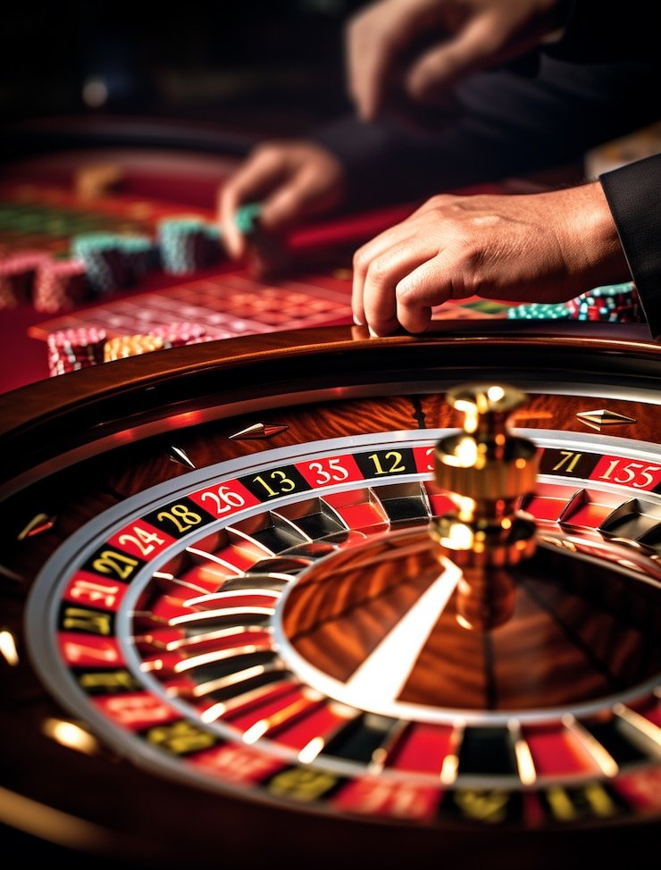 Player at Domino QQ table arranging tiles and reviewing hand rankings displayed on platform interface